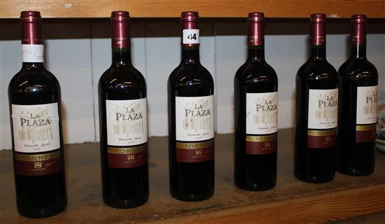 6 bottles of la Plaza , 2008